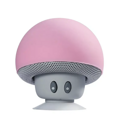 Mini Bluetooth Speaker houbička - růžová