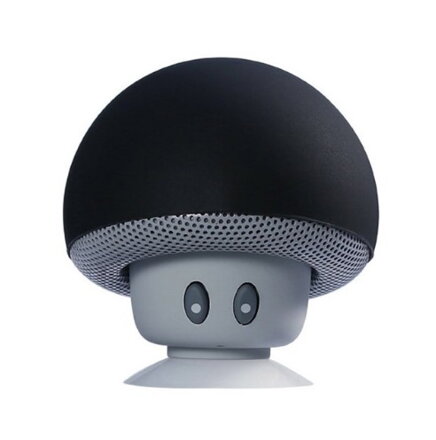 Mini Bluetooth Speaker houbička - černá