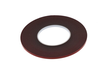 Oboustranná lepící páska černá 5mm